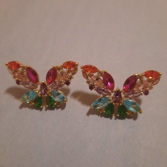 Social Butterfly Statement Studs Kate Spade - Picture 6 of 8